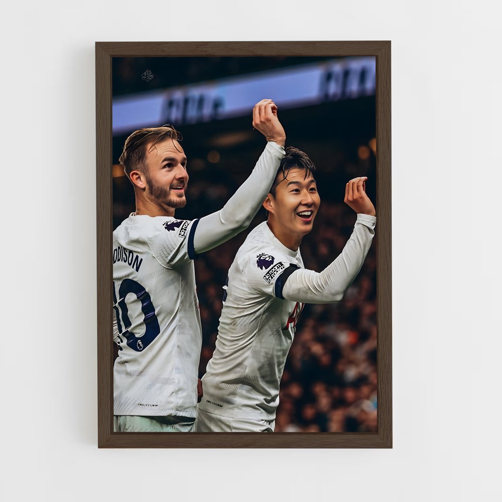 Poster Tottenham Hotspur Célébration – affiche Football (vue 5)