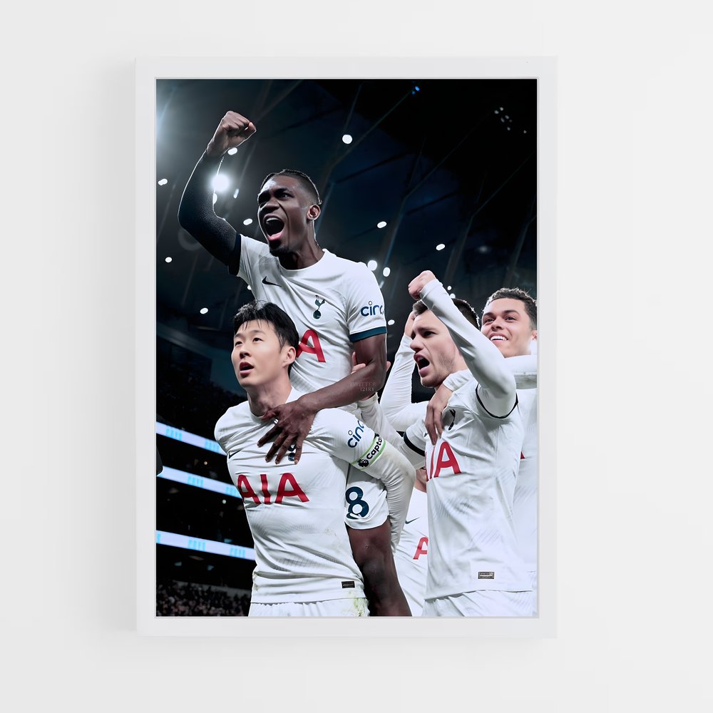 Poster Tottenham Victoire – affiche Football (vue 3)