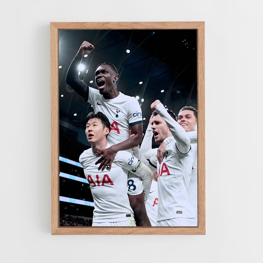 Poster Tottenham Victoire – affiche Football (vue 4)