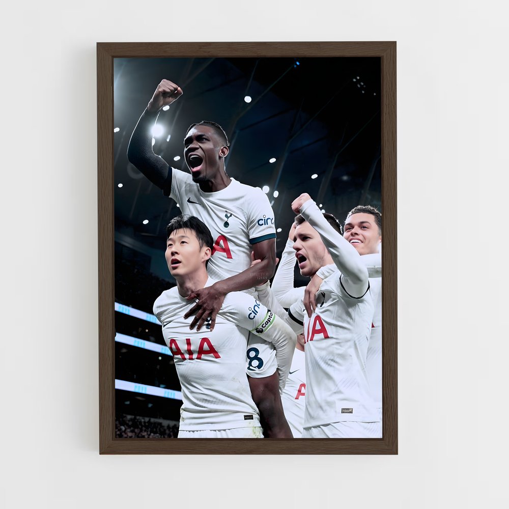 Poster Tottenham Victoire – affiche Football (vue 5)