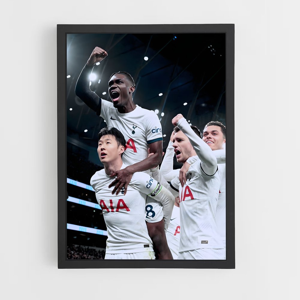 Poster Tottenham Victoire – affiche Football (vue 2)