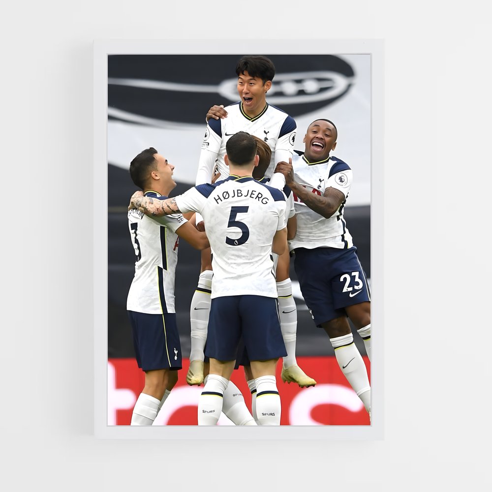 Poster Tottenham Football (vue 3)