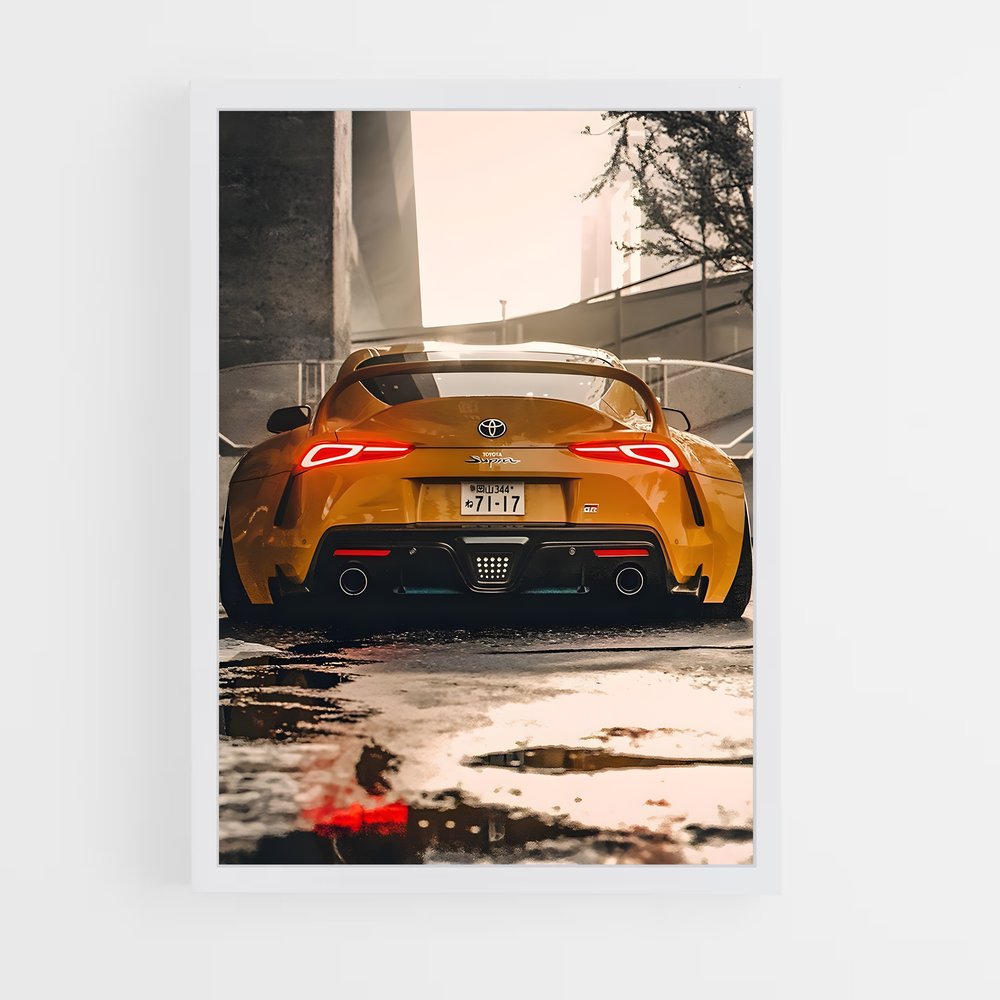 Poster Toyota Supra (vue 3)