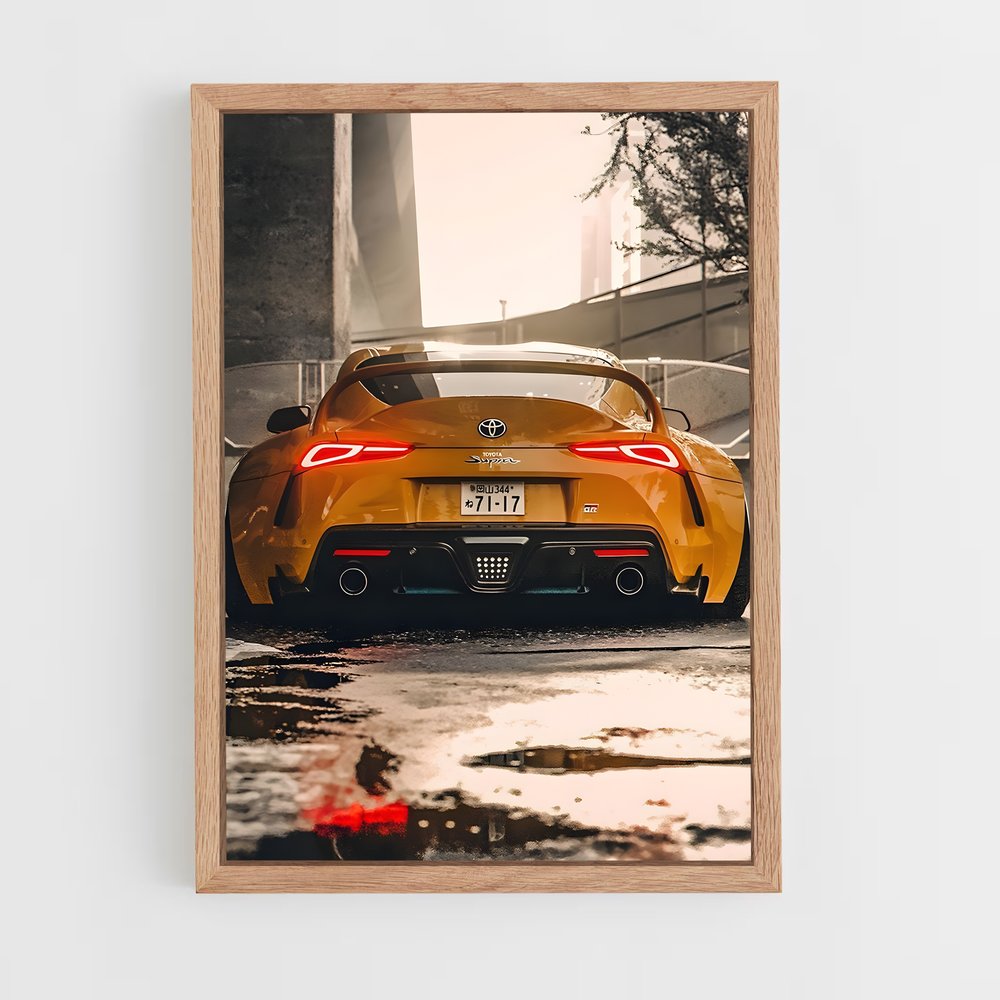 Poster Toyota Supra (vue 4)
