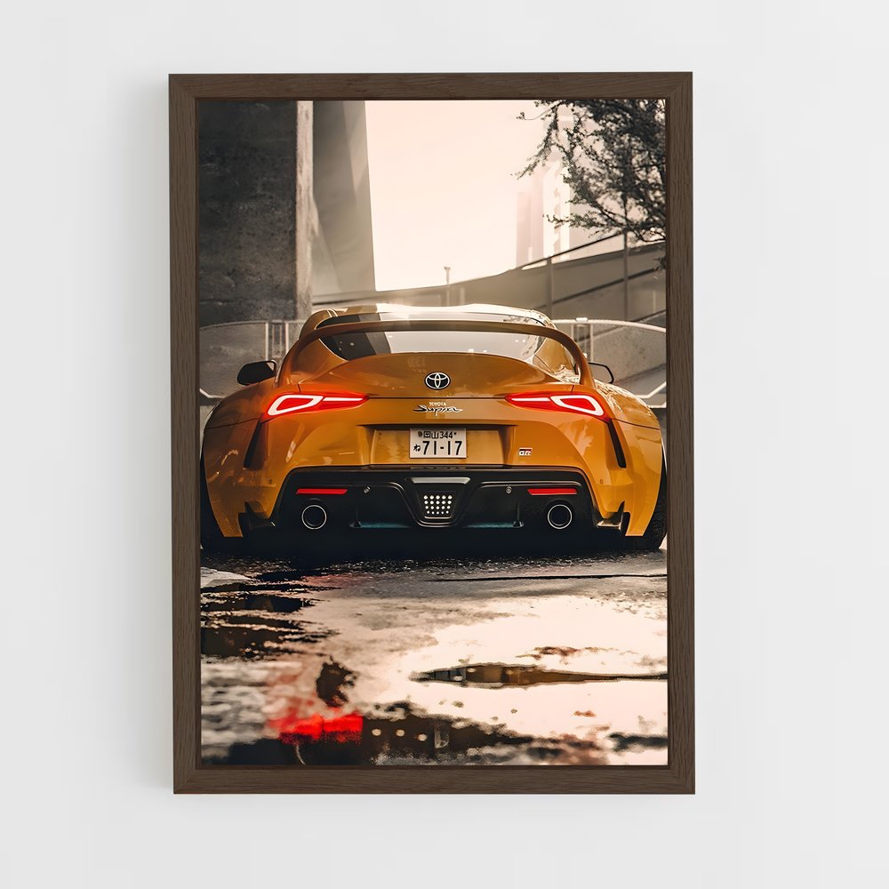 Poster Toyota Supra (vue 5)
