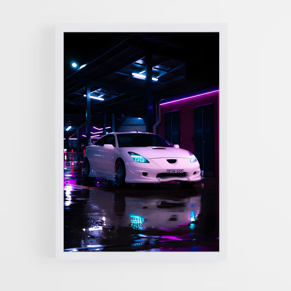 Poster Toyota Celica (vue 3)