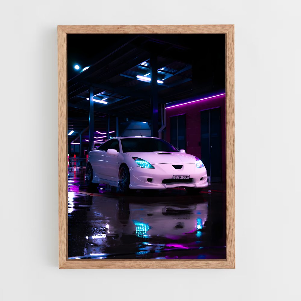 Poster Toyota Celica (vue 4)