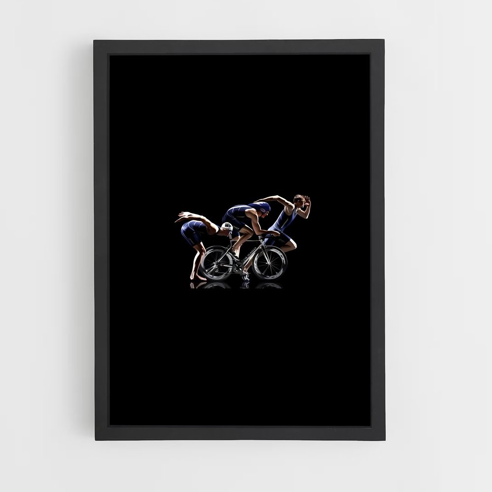 Poster Élan Triathlète (vue 2)
