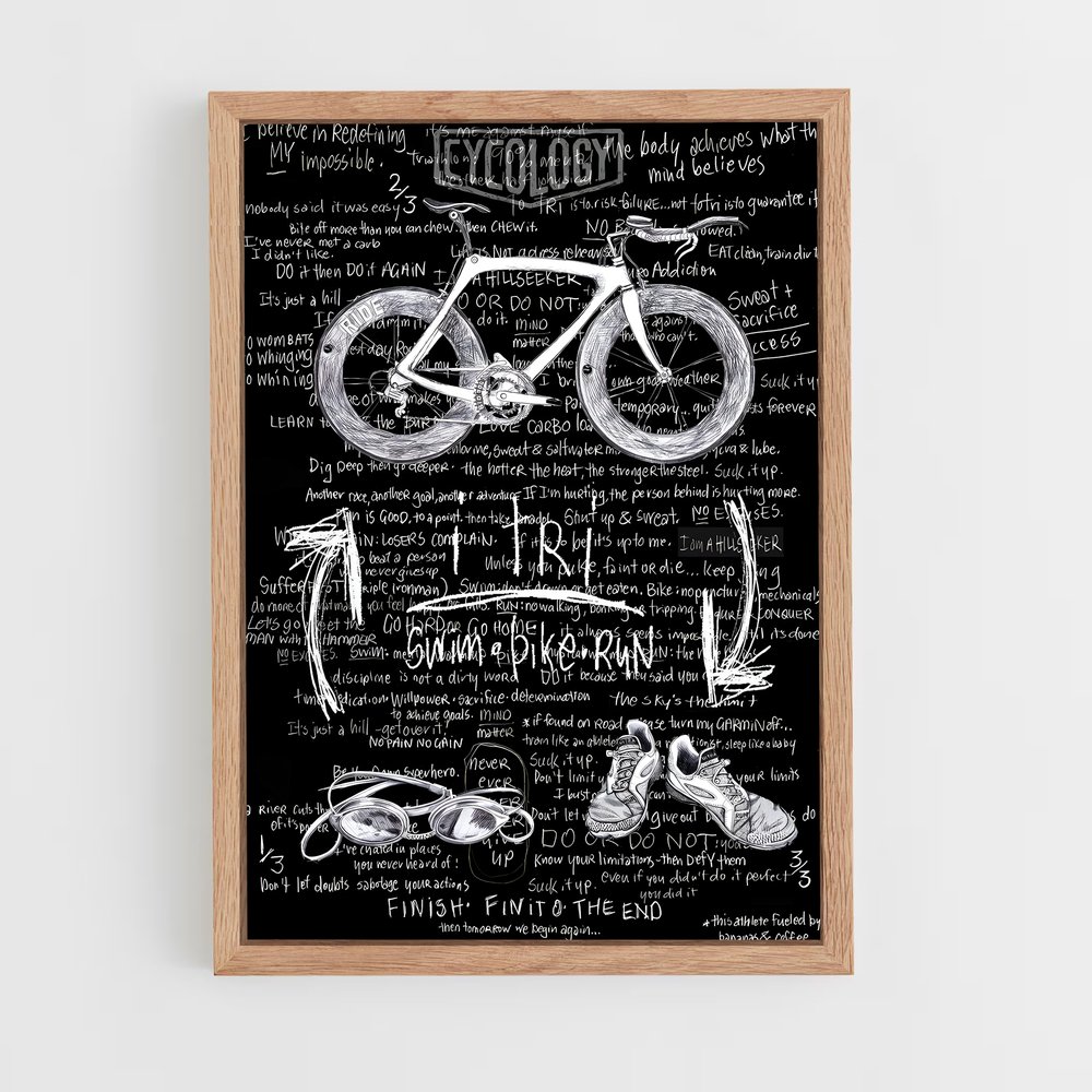 Poster Triathlon Passion (vue 4)