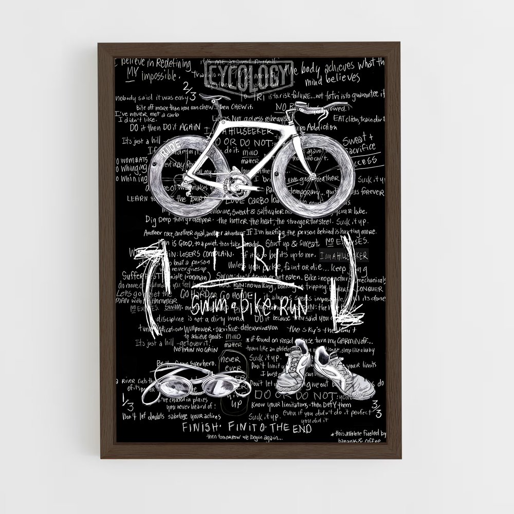 Poster Triathlon Passion (vue 5)
