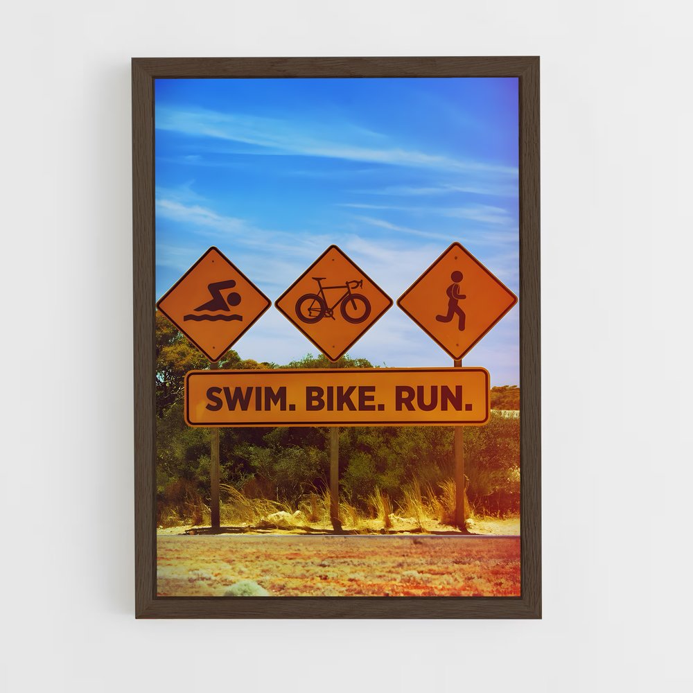 Poster Triathlon Trio (vue 5)