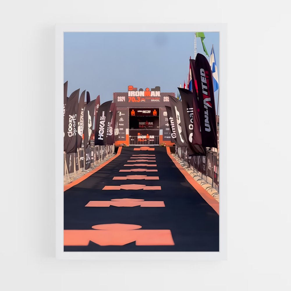 Poster Ironman Finish Line (vue 3)