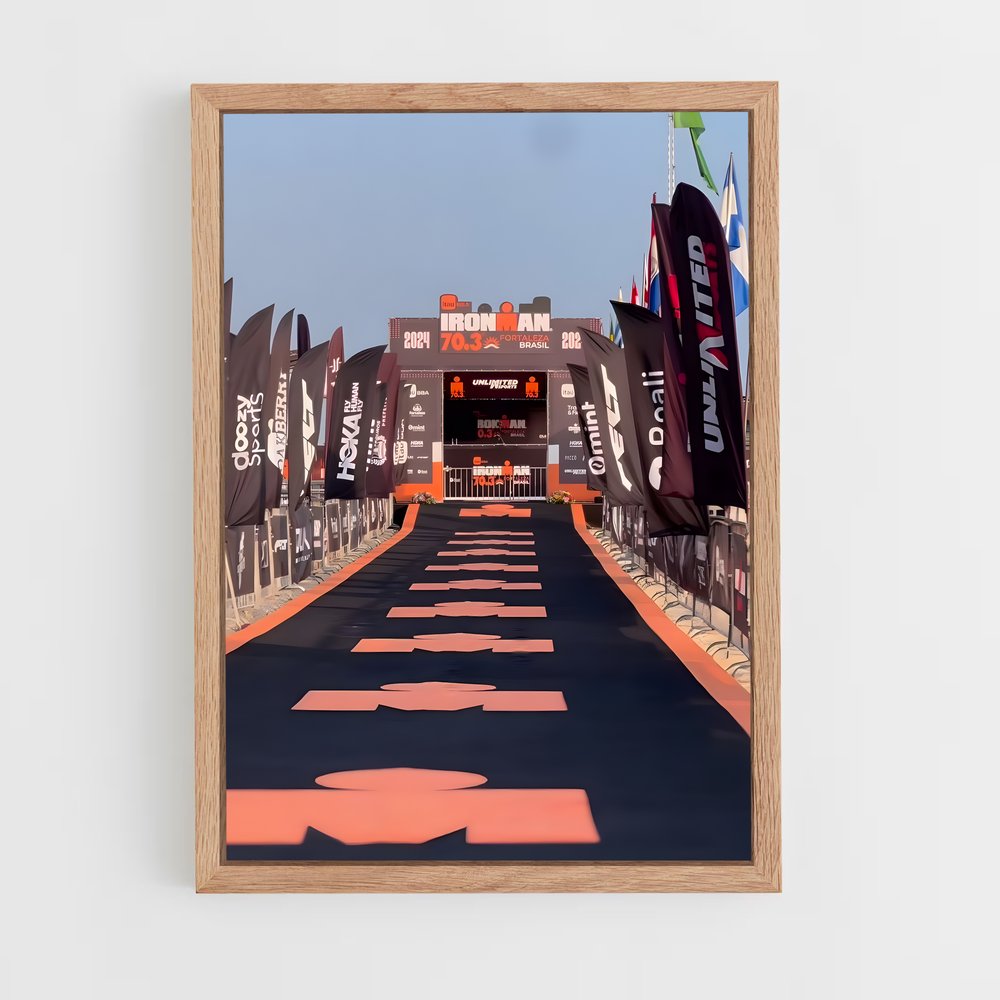 Poster Ironman Finish Line (vue 4)