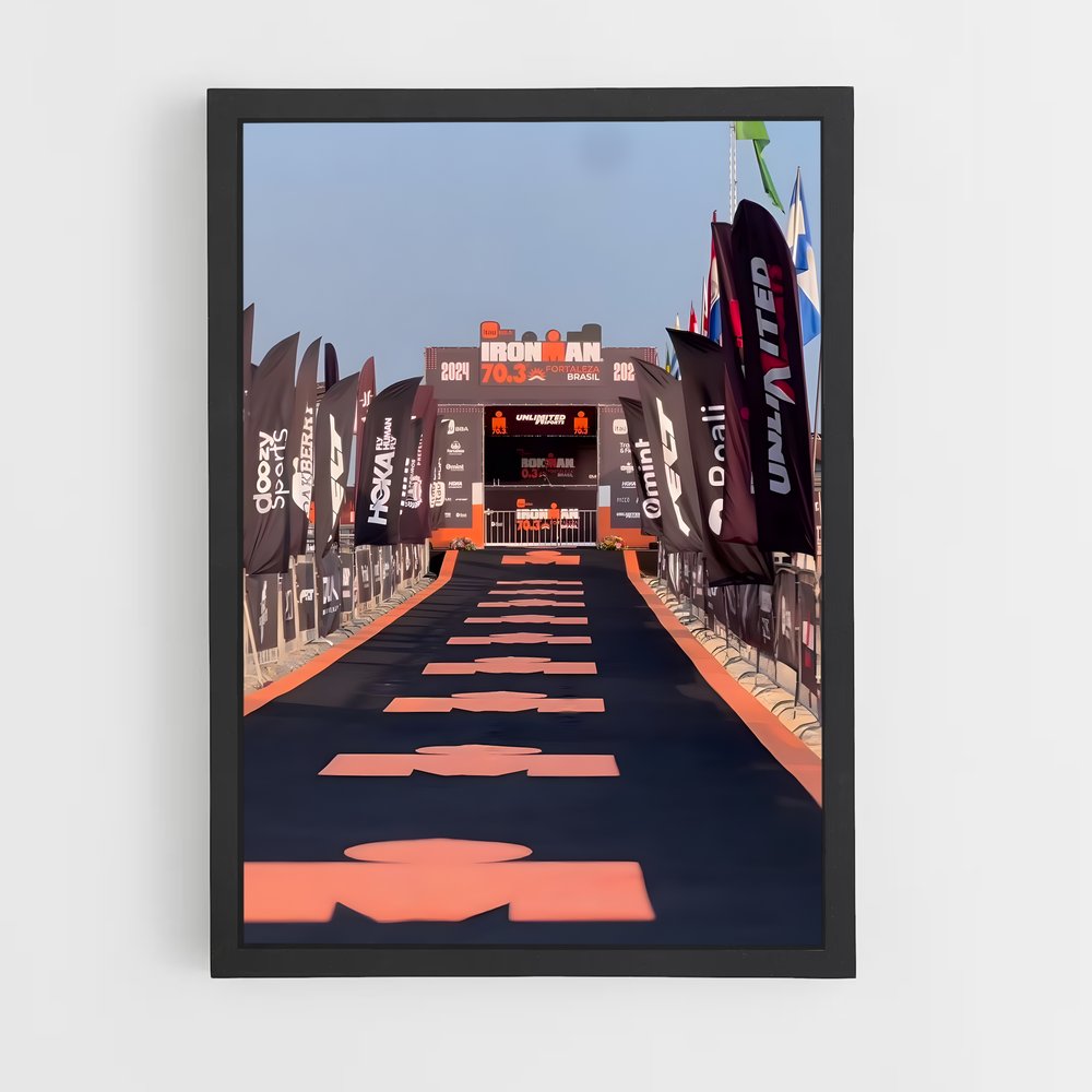 Poster Ironman Finish Line (vue 2)