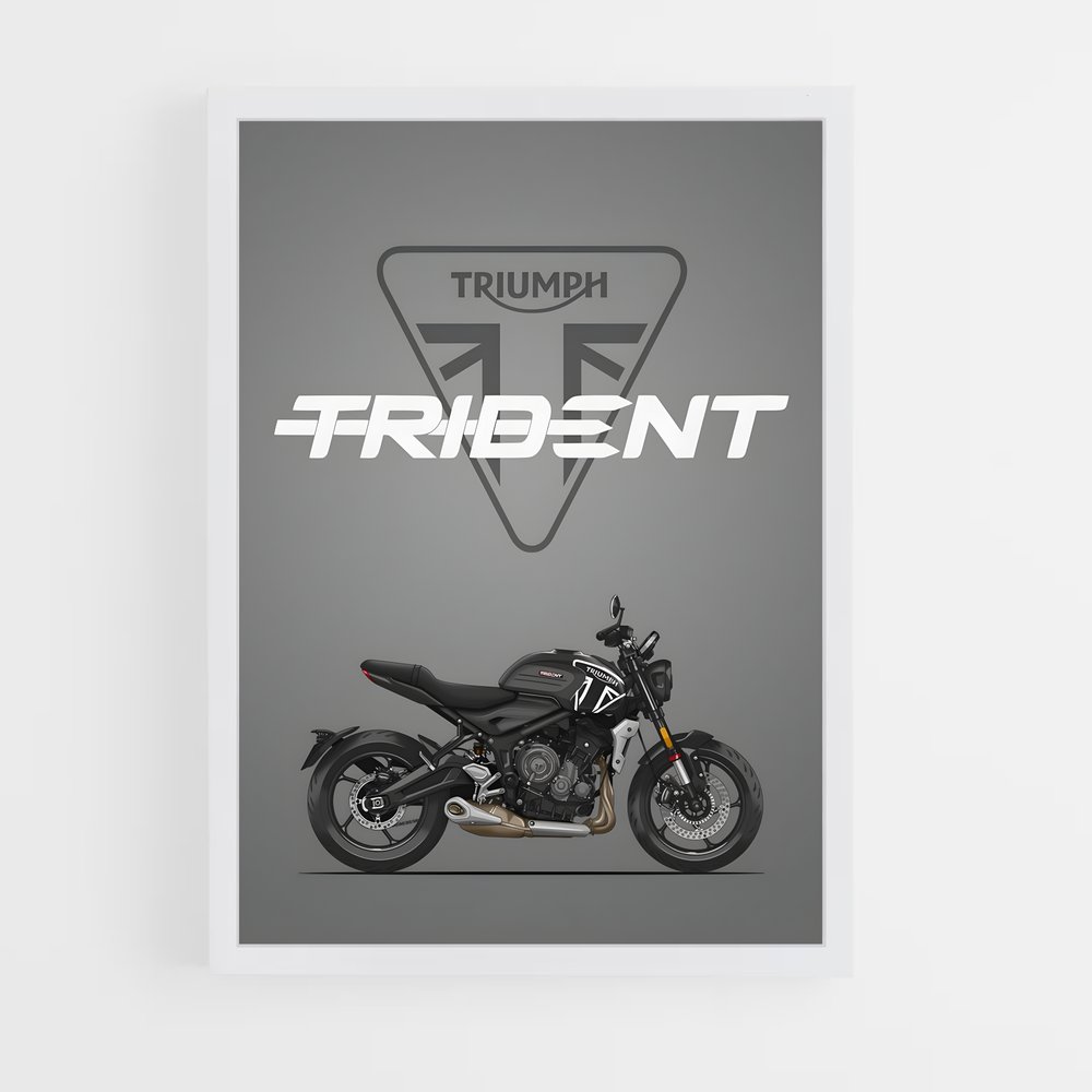 Poster Trident – affiche Triumph (vue 3)