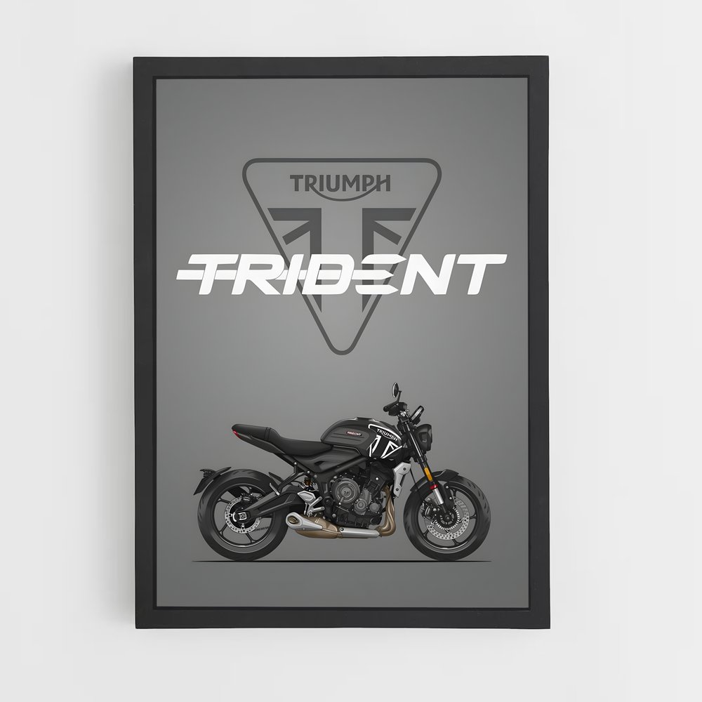 Poster Trident – affiche Triumph (vue 2)