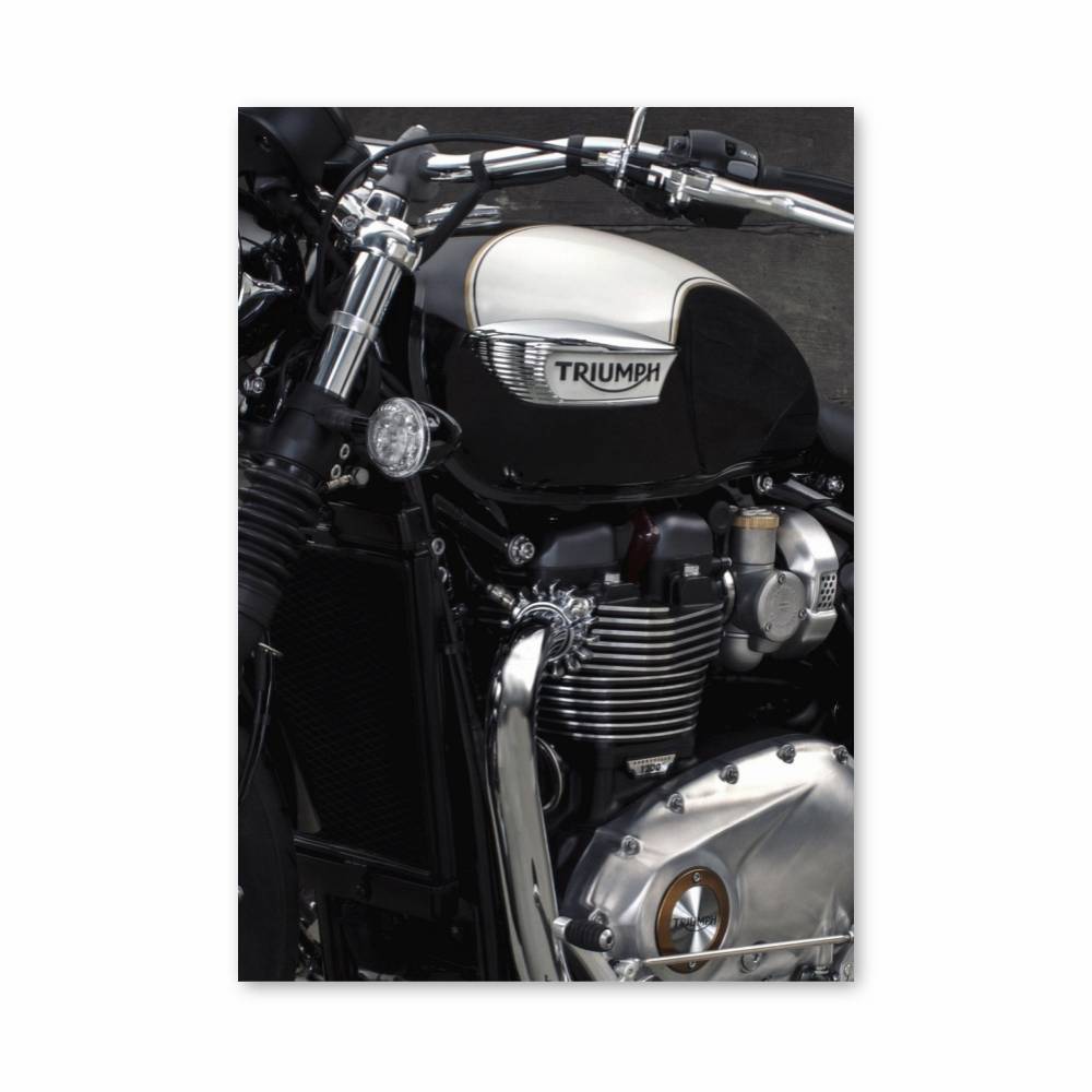 Poster Ride Vintage – affiche Triumph