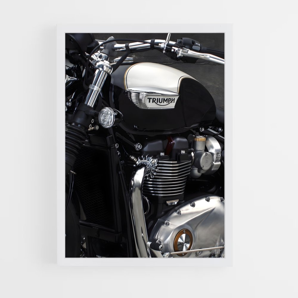 Poster Ride Vintage – affiche Triumph (vue 3)