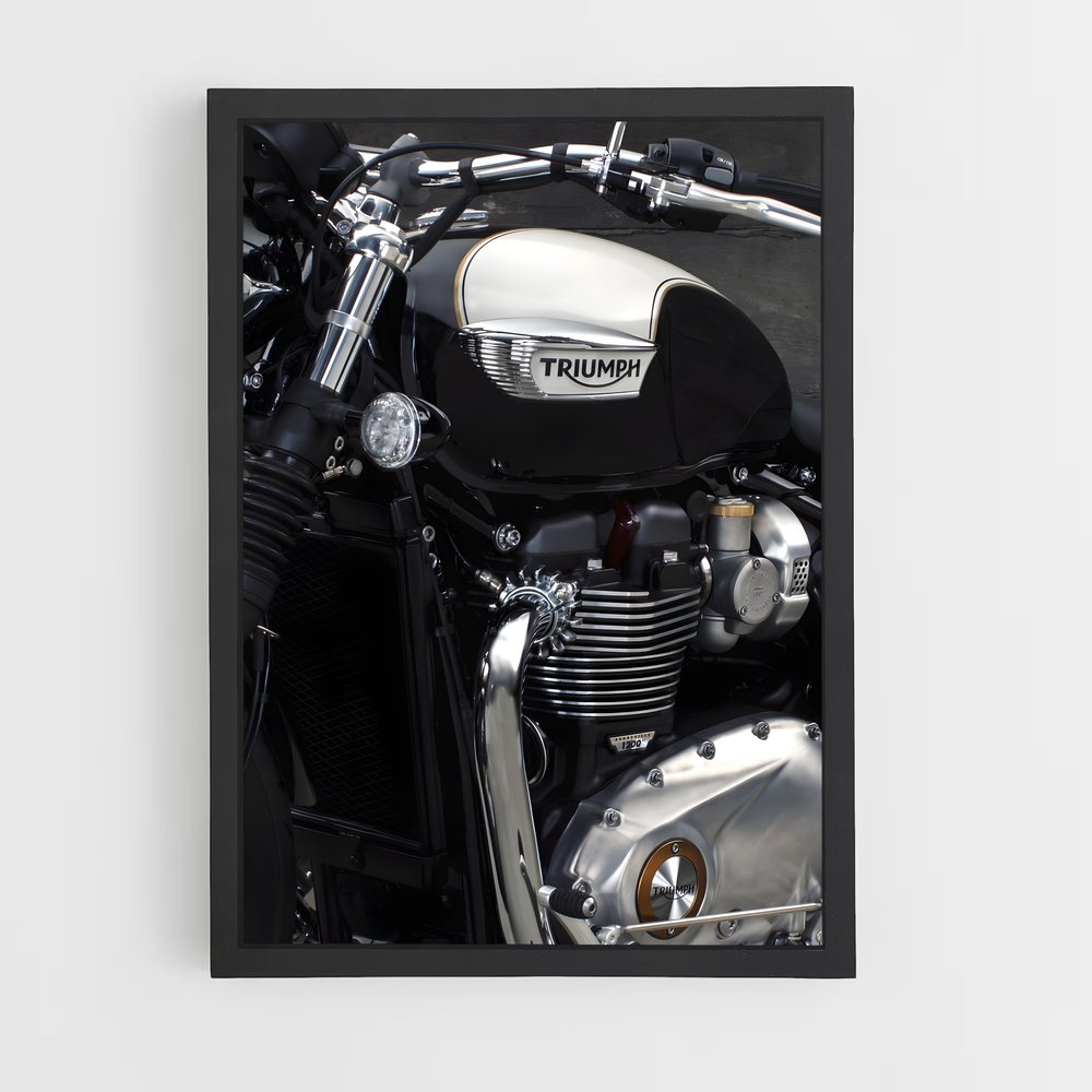 Poster Ride Vintage – affiche Triumph (vue 2)