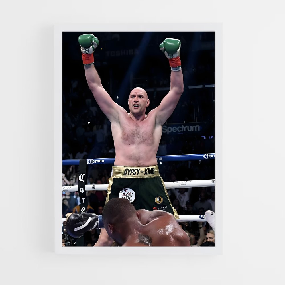 Poster Le Triomphe du Champion – affiche Boxe (vue 3)