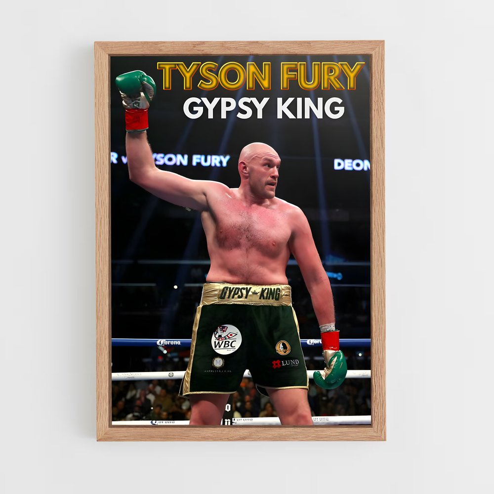 Poster Gypsy King – affiche Boxe (vue 4)