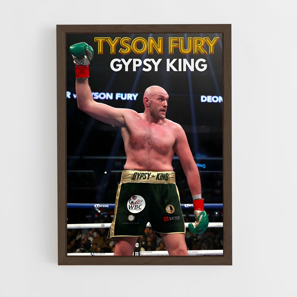 Poster Gypsy King – affiche Boxe (vue 5)