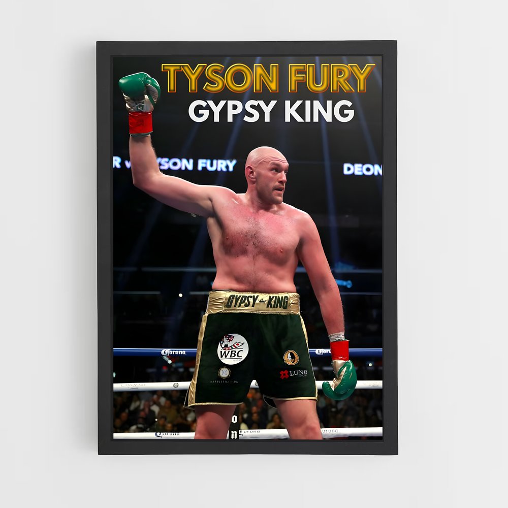 Poster Gypsy King – affiche Boxe (vue 2)