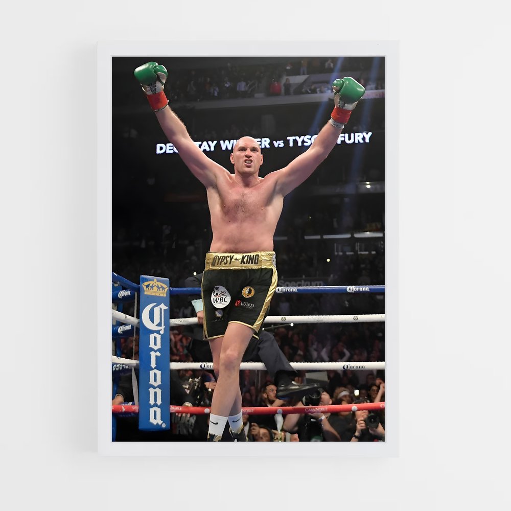 Poster Champion en Gants – affiche Boxe (vue 3)