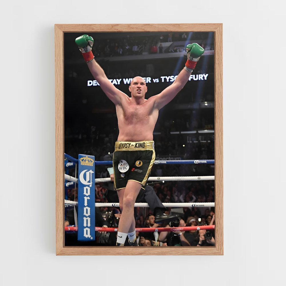 Poster Champion en Gants – affiche Boxe (vue 4)