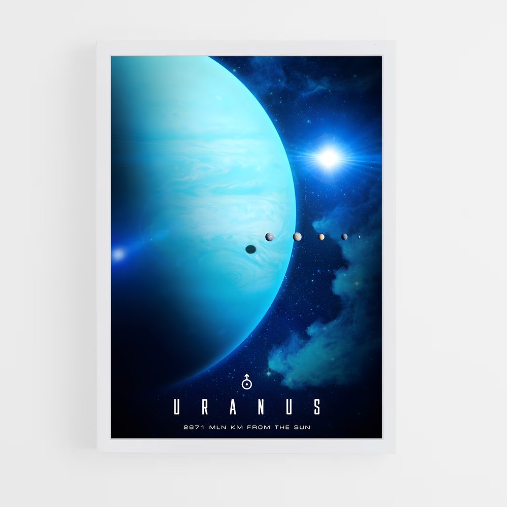Poster Uranus Explorer (vue 3)