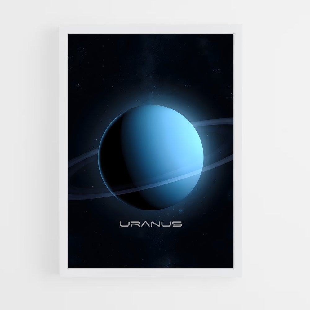 Poster Uranus Lumineux (vue 3)