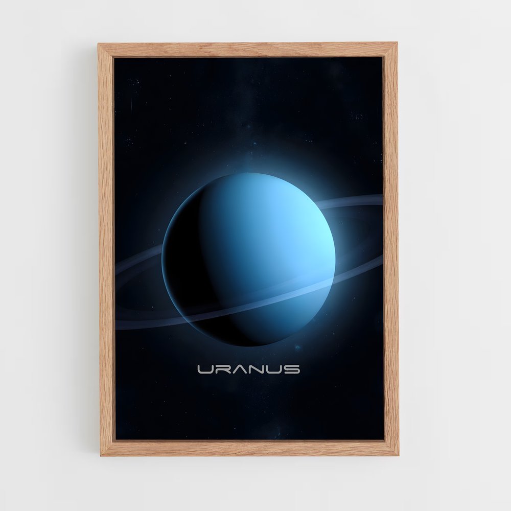 Poster Uranus Lumineux (vue 4)