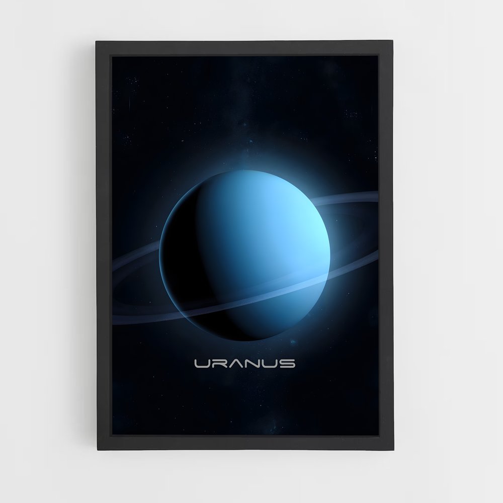 Poster Uranus Lumineux (vue 2)