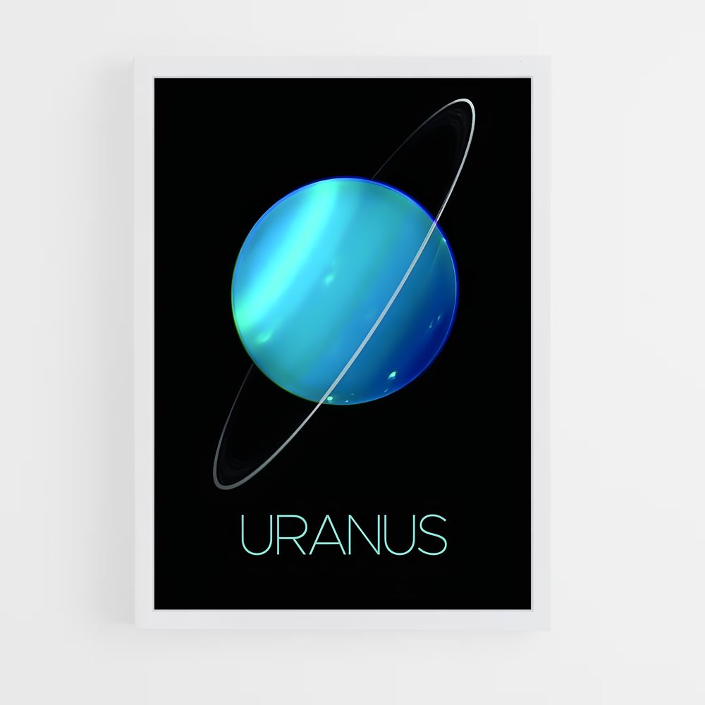 Poster Uranus Éclatant (vue 3)