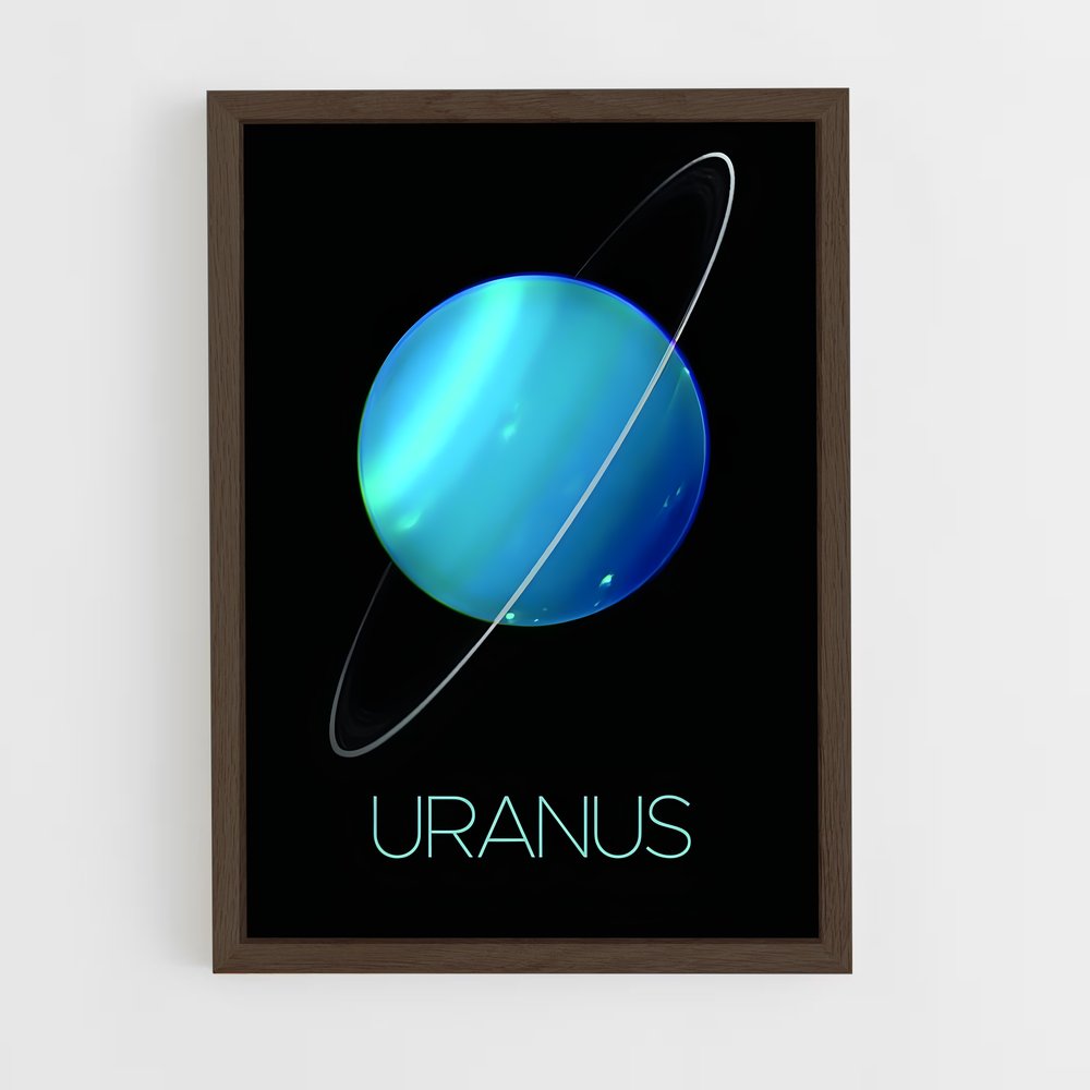 Poster Uranus Éclatant (vue 5)