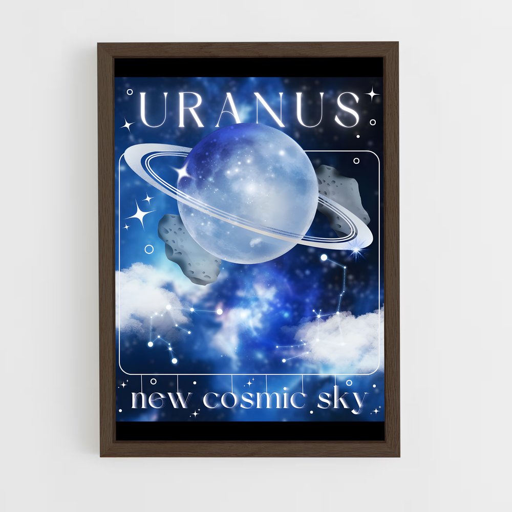 Poster Ciel Cosmique Uranus (vue 5)
