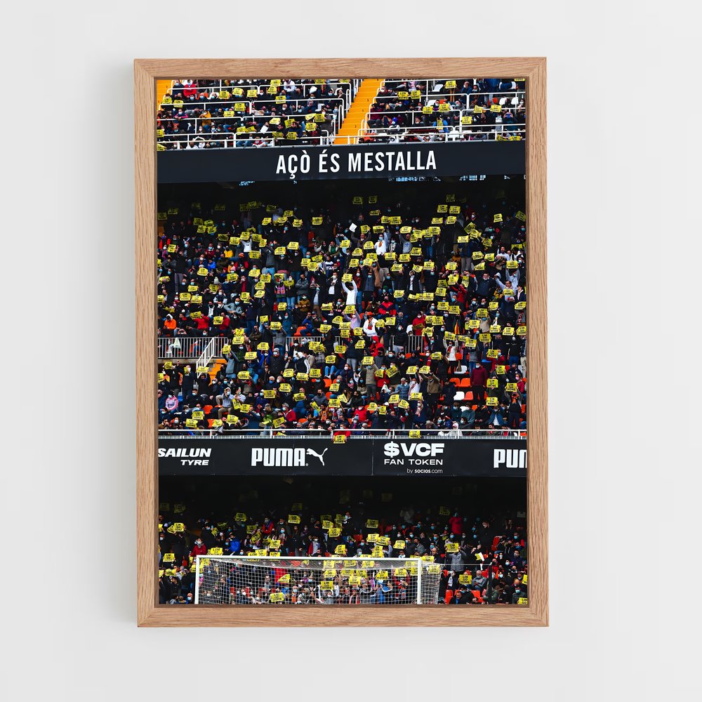 Poster Mestalla Passion – affiche Football (vue 4)
