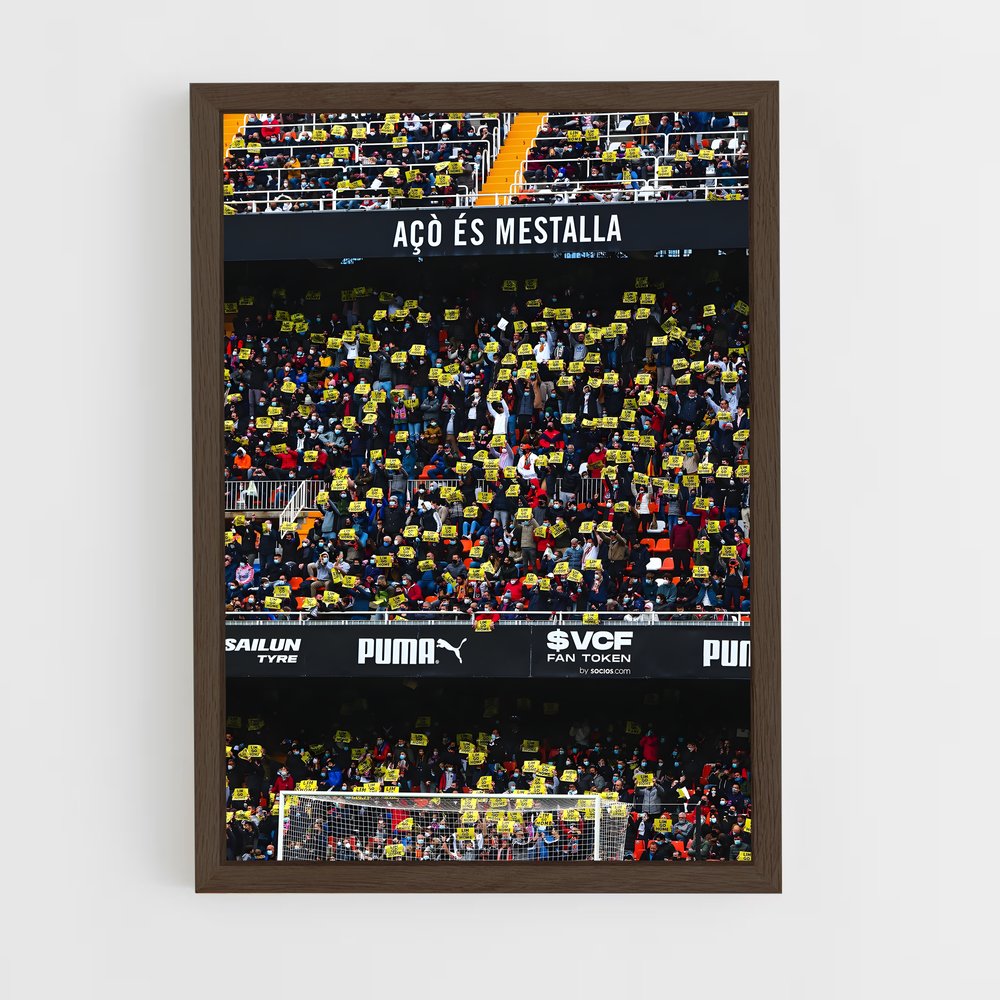 Poster Mestalla Passion – affiche Football (vue 5)