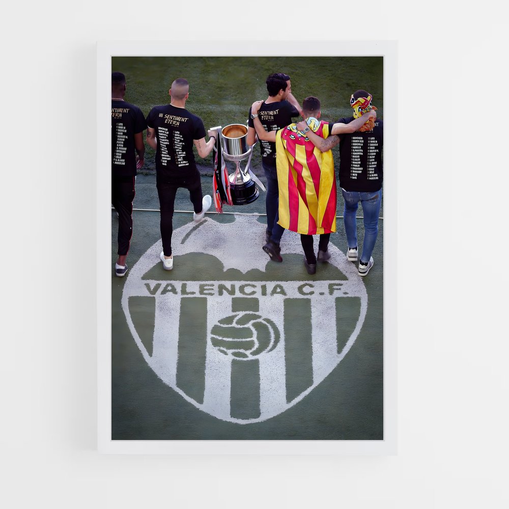 Poster Victoire Valence – affiche Football (vue 3)