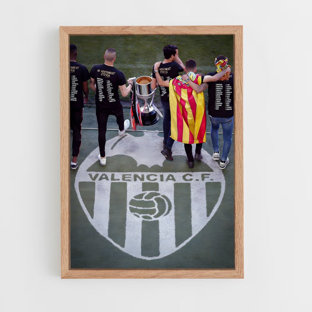 Poster Victoire Valence – affiche Football (vue 4)