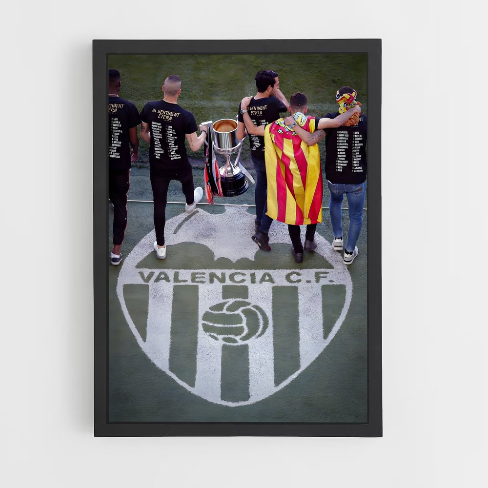Poster Victoire Valence – affiche Football (vue 2)