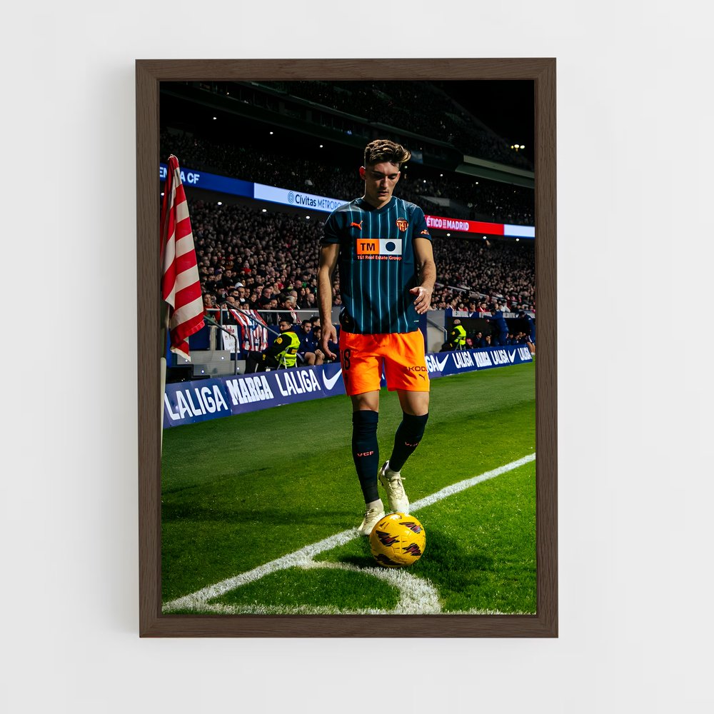 Poster Corner Valencia – affiche Football (vue 5)