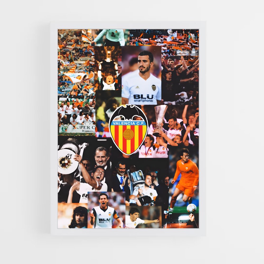 Poster Valencia CF Passion – affiche Football (vue 3)