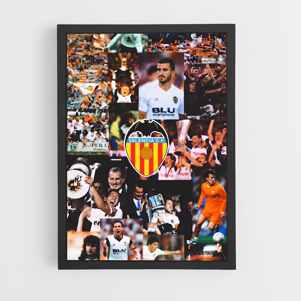 Poster Valencia CF Passion – affiche Football (vue 2)