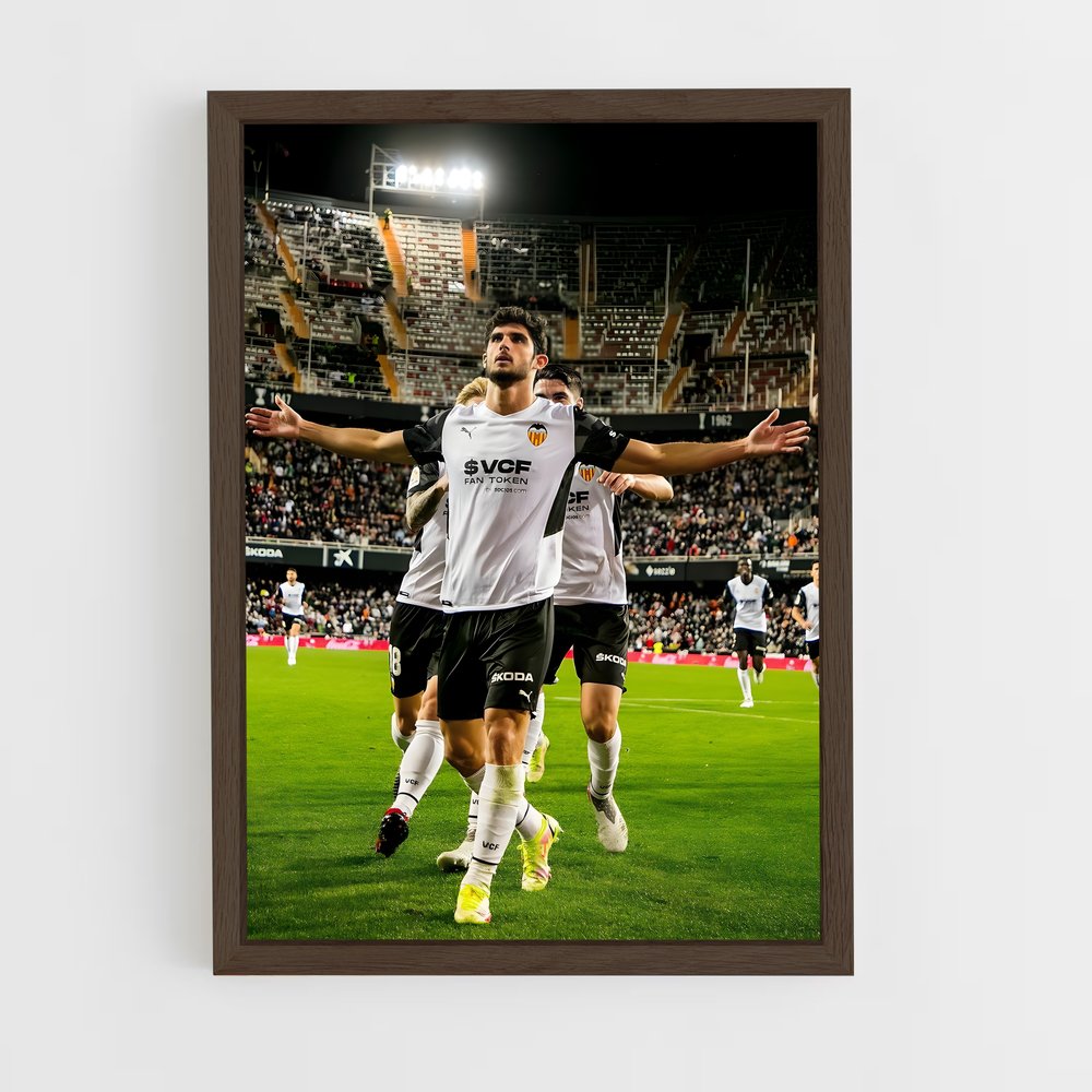 Poster Victoire au Stade Valencia – affiche Football (vue 5)