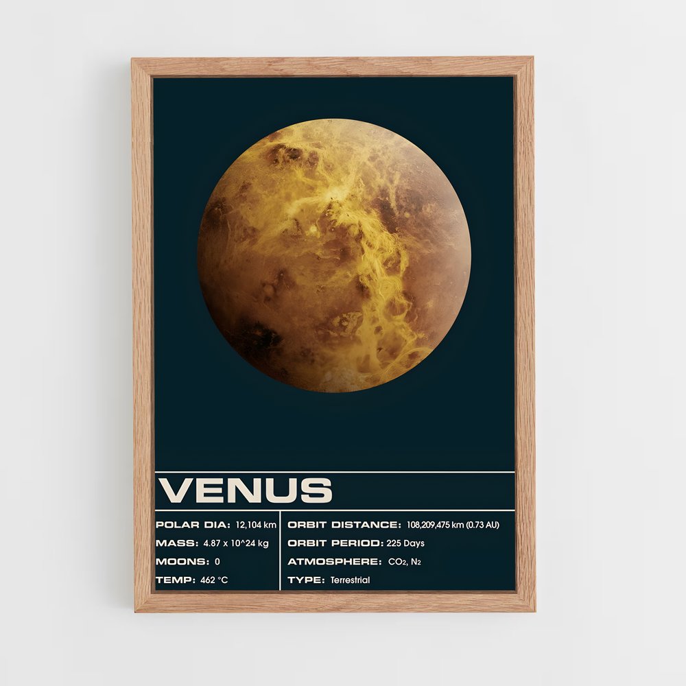 Poster Vénus Exploration (vue 4)