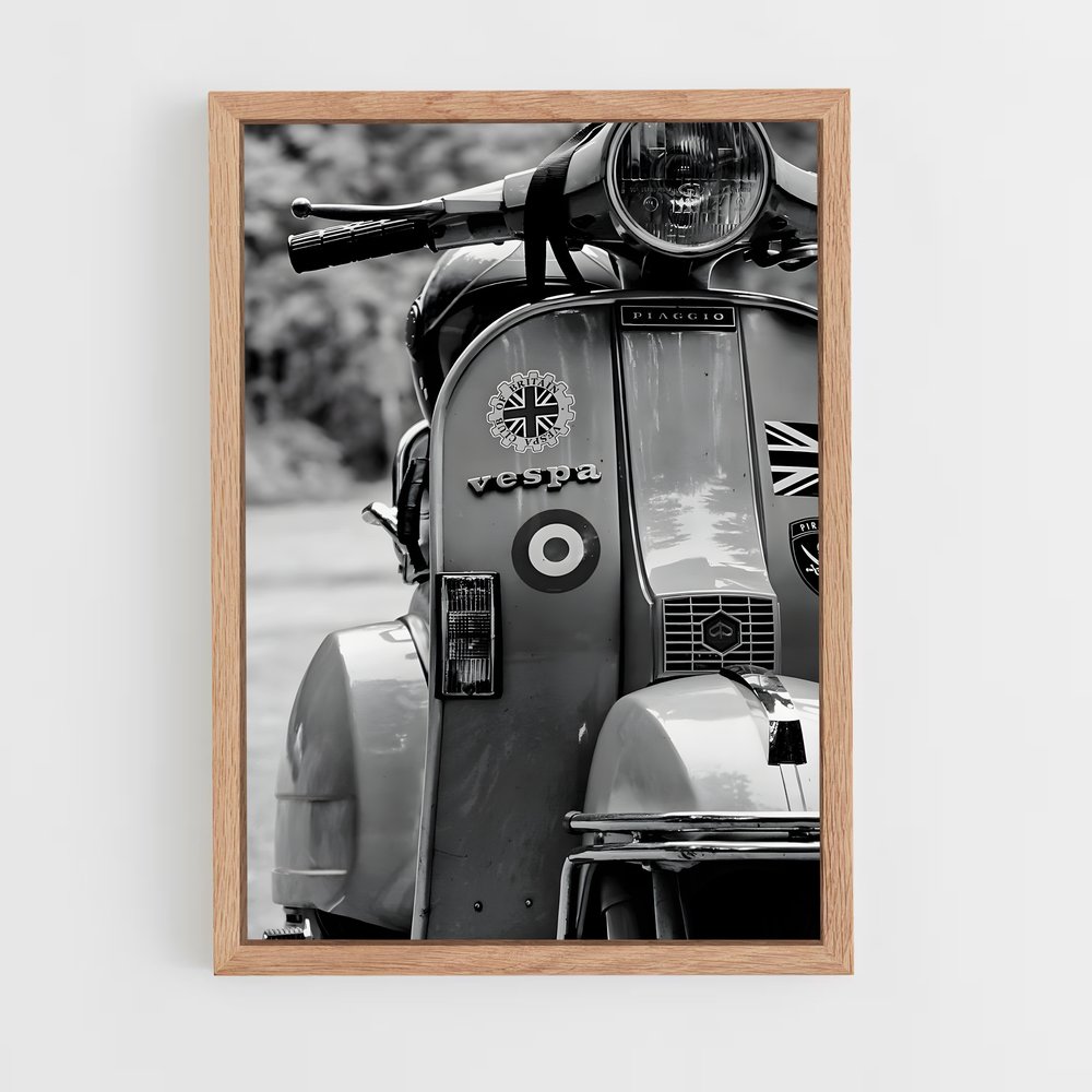 Poster Icône Vintage – affiche Vespa (vue 4)