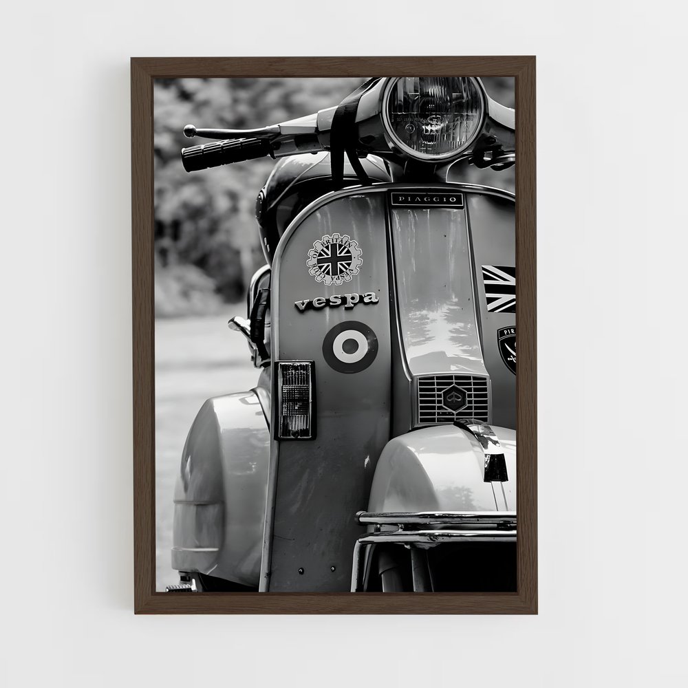 Poster Icône Vintage – affiche Vespa (vue 5)