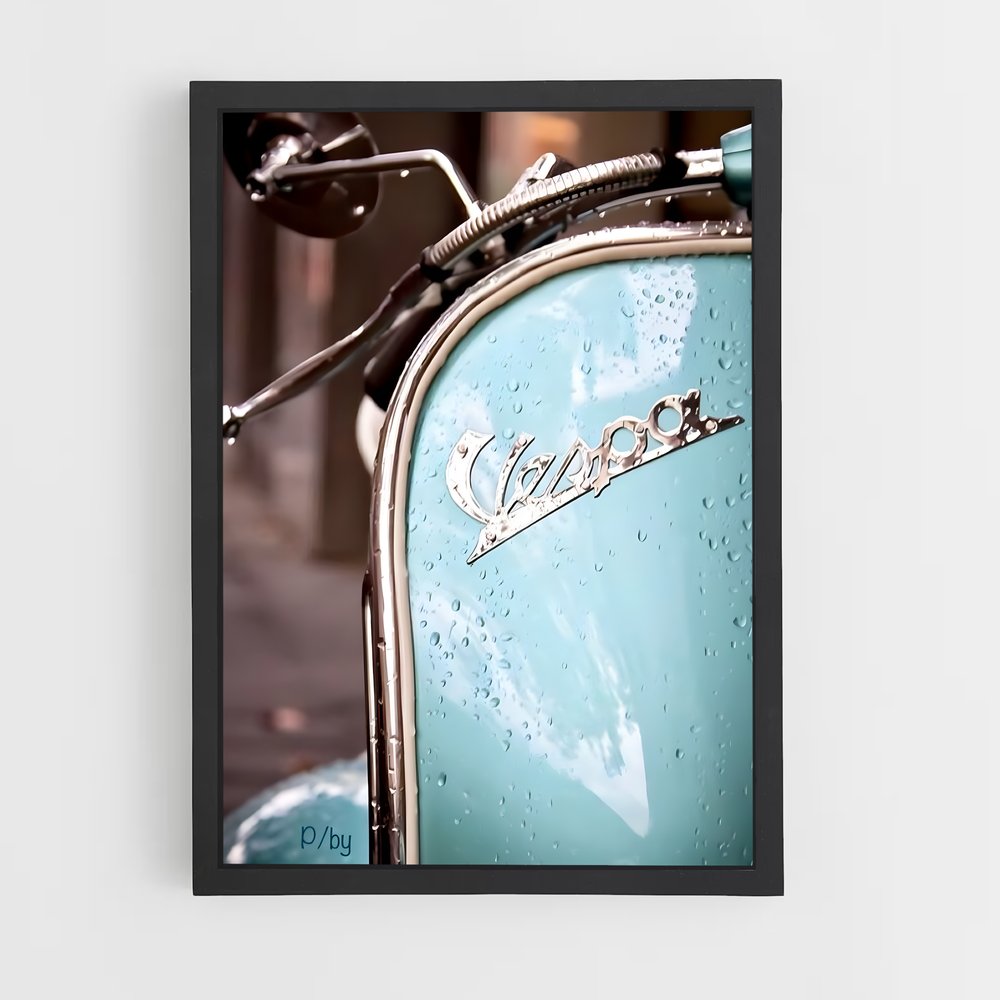 Poster Vespa Vintage (vue 2)