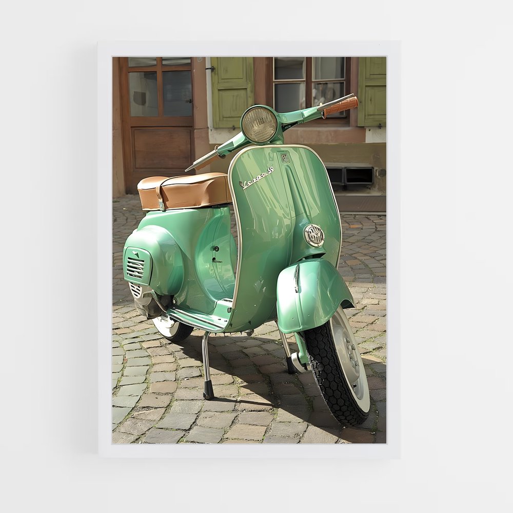 Poster Vintage Urban Vespa (vue 3)